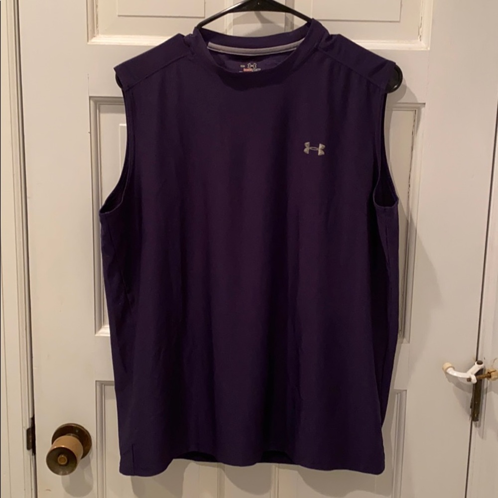 Under Armour heat gear sleeveless shirt